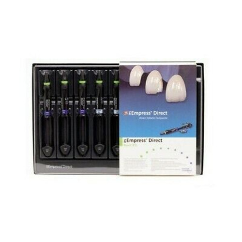 Dental Ivoclar Vivadent Ips Empress Direct Basic Kit 8 X 3G Syringes Composite