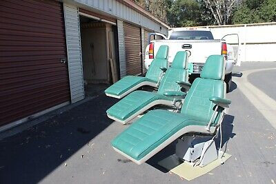 3M Unitek Metalcraft Orthodontic treatment chairs, adjustable bases