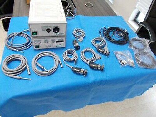 Linvatec 3CCD Light Source, Camera Box, 4 Autoclavable Camera Heads and MORE