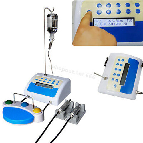 Digital Dental Implant System  Micromotor Long & Short Motor Footswitch Console