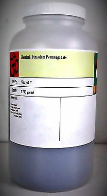(150 units) 2 pounds Potassium Permanganate (98+%), KMnO4. Commercial Supply