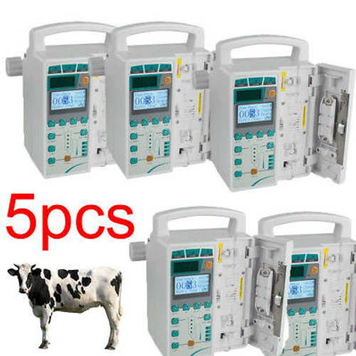 5Xveterinary Infusion Pump Device Animal Automatic Infusion Audible Alarm Device