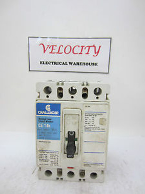 CHALLENGER CE3020 3 POLE 20 AMP 240 VOLT CIRCUIT BREAKER