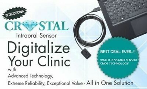 Crystal Intraoral Sensor Water Resistant Size1.