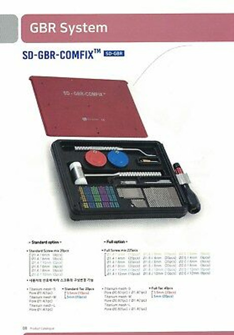 Dental Implant Surgical  Instrument Tool GBR System(SD-GBR-COMFIX)