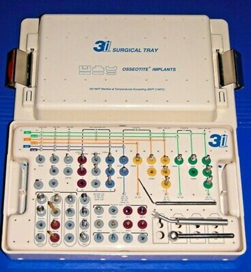 Biomet 3i parallel walled implant surgical kit - PSKT