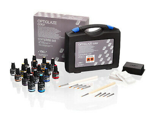 3Gc Optiglaze Color Complete Set - Light Cured Coating For Composite And Acrylic
