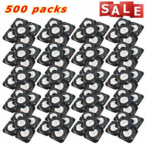 500 Pack Dental Orthodontic Bracket Braces Ceramic Mbt 022 3-4-5 Hooks 1# 1000P