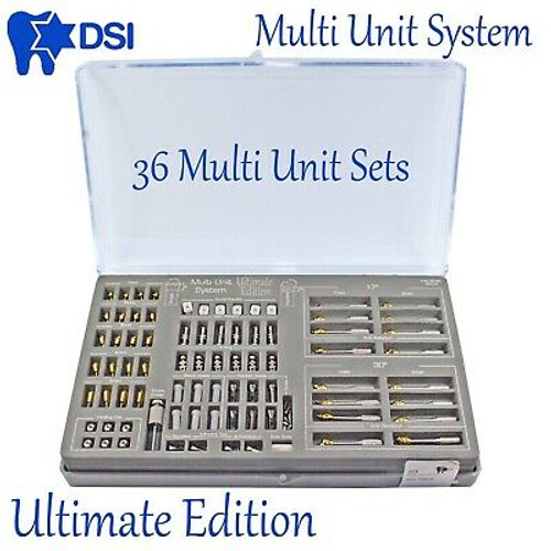Dsi Dental Implant Abutment Ultimate Edition Multi Unit System All In One Kit