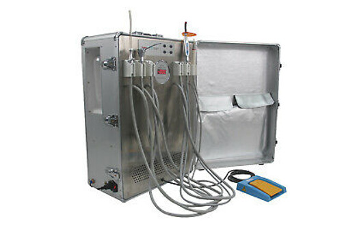 Portable Dental Turbine Unit Air Compressor Suction System Triplex Syringe--802