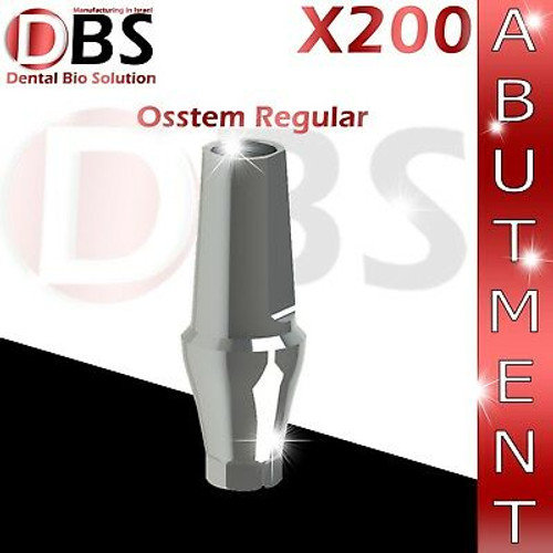 X200 Dental Straight Abutment 3Mm Osstem?« Regular Platform + Screw For Implant