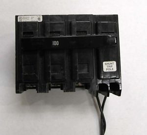 Cutler Hammer BAB3100 HS Circuit Breaker With Shunt Trip