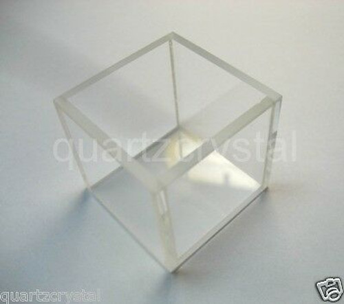 10Pcs Customized Fluorescence Glass Cuvette, Id=60Mm(W) X 85Mm(L) X 45(H) Mm+Dhl