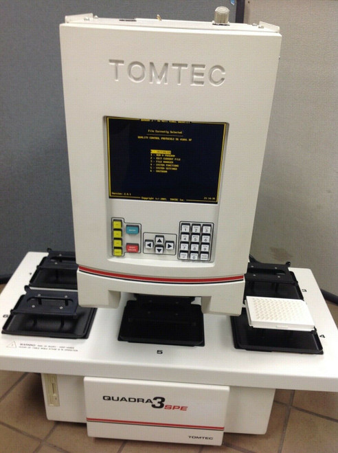 Tomtec Quadra 3 Spe Model 300 Automated Liquid Handler
