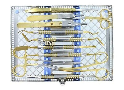 Surgical Dentistry 12 Pc. Bone Grafting Gold Gbr Kit Dowell