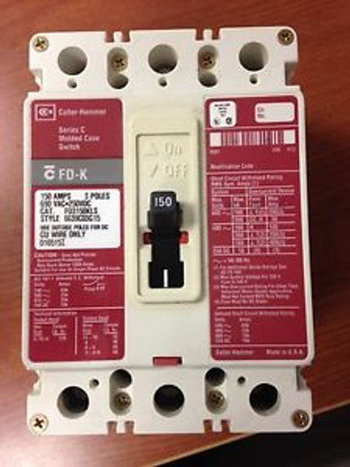 Cutler Hammer FD3150KLS Circuit Breaker