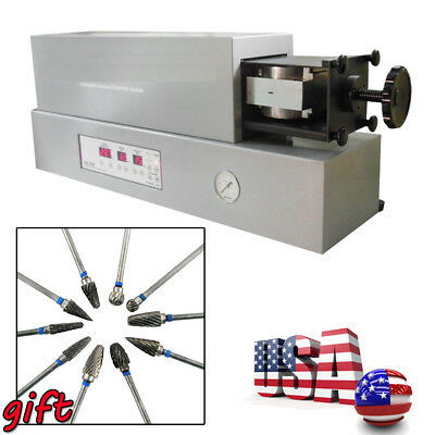 K Type Dental Automatic Denture Injection System + Tungsten Steel Grinding Bur