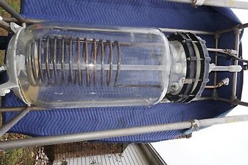 Ace Glass   Reactor 100 Liter  Process Vessel  Stand Pneumatic Mixer 100L