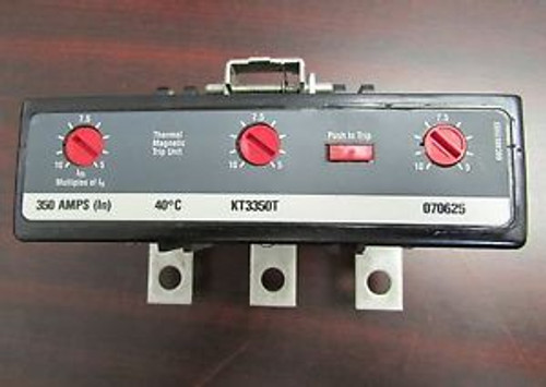 CUTLER HAMMER Trip Unit for KD Frame KT350T CUTLER HAMMER Trip Unit for KD Frame KT350T