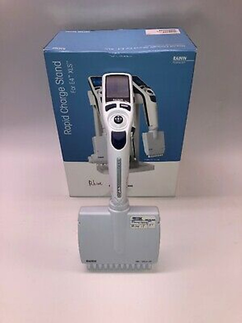 Rainin  E4 Xls  Lts  100-1200 Ul Lts 12 Multichannel Electronic Digital Pipette