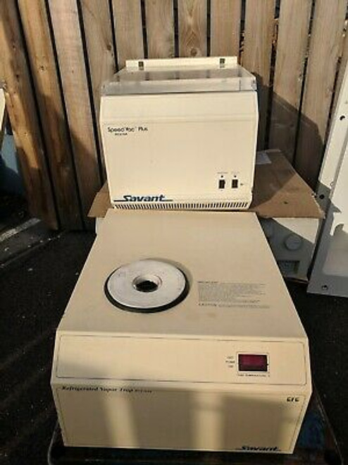 Savant Speedvac Rvt4104 Sc210A Vacuum Centrifuge Vapor Trap Thermo Concentrator