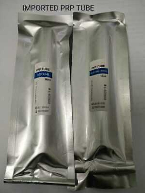 Prp Tubes Acd Solution A And Gel 10 Ml 100 Tubes