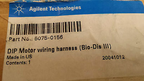 Agilent 5075-0156. Dip Motor Wiring Harness (Bio-Dis Iii)