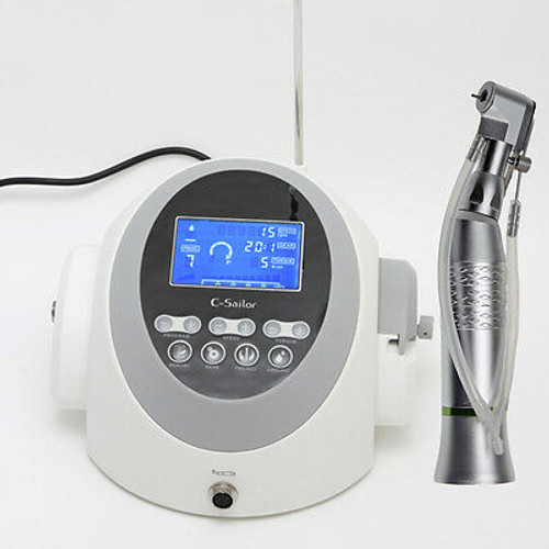 Lcd Dental Implant Brushless Drill Motor & 20:1 Latch Contra Handpiece Ys-Cr