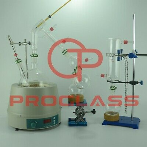 Proglass 5L Short Path Distillation Kit With Display Magnetic Heating Mantle