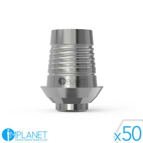 50 X Rotational Cad/Cam Ti-Base Abutment Zirkonzahn?« Compatible Internal Hex Sp