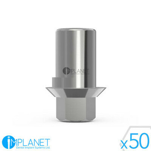 50X Anti-Rotational Cad/Cam Ti-Base Abutment For Amann Girrbach?« Internal Hex Sp