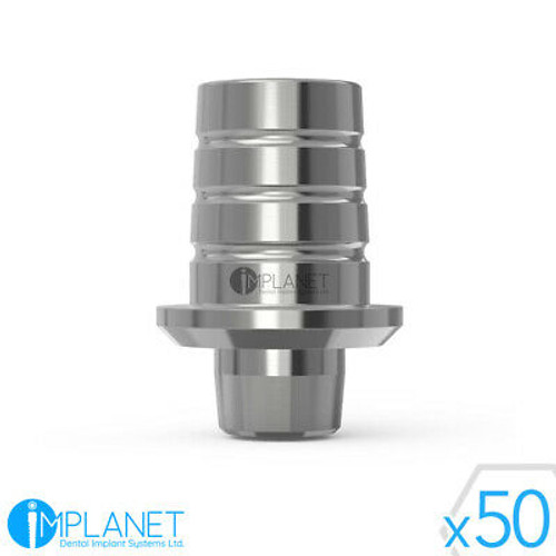 50 X Rotational Cad/Cam Ti-Base Interface Mis?« Compatible Internal Hex Wp