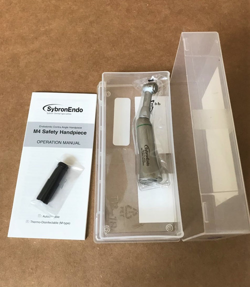 New Sybron Endo M4 Safety Low Speed Endodontic Contra Angle Handpiece