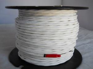 M27500-20Rc2S06 Mil Spec Teflon Insulation 2 Silver Conductors  250Ft. 1-Length