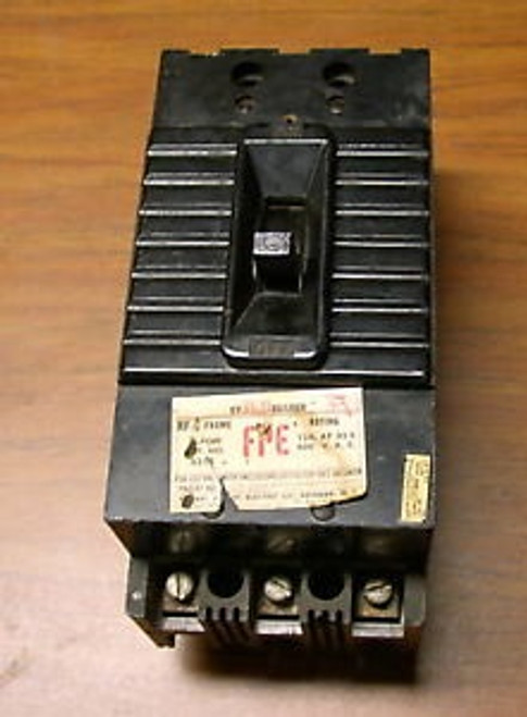 Federal Pacific 15A Circuit Breaker  4315 Used 3 Pole