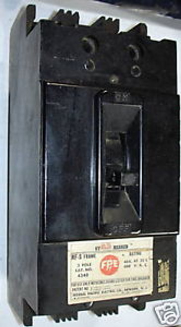 Federal Pacific Electrical 40A 3P Circuit Breaker 4340