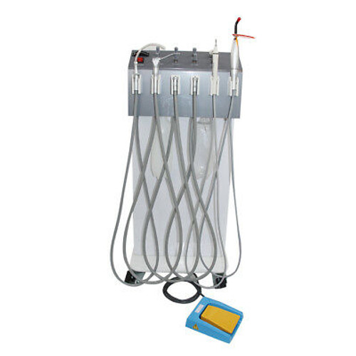 Dental Delivery Unit Treatment Cart Compressor Curing Ultrasonic Scaler Syringe