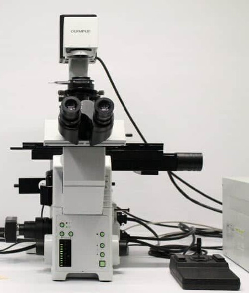 Olympus IX81 Inverted Fluorescence Motorized DIC Phase Contrast Unit 4