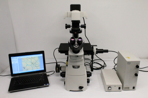 Nikon Ti-U Inverted Microscope Fluorescence Phase Contrast