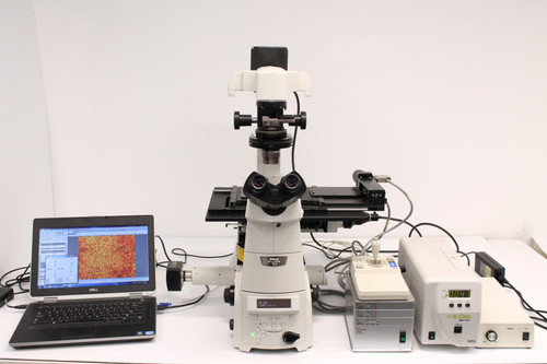 Nikon Ti-E Motorized Fluorescence DIC Phase Contrast Microscope