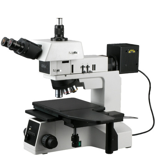 AmScope 50X-1000X Bright/Dark Metallurgical Microscope