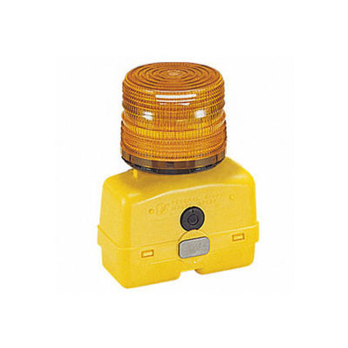 Federal Signal Bpl26L-A Strobe Light, Battery-Powered 12Vdc, Amber