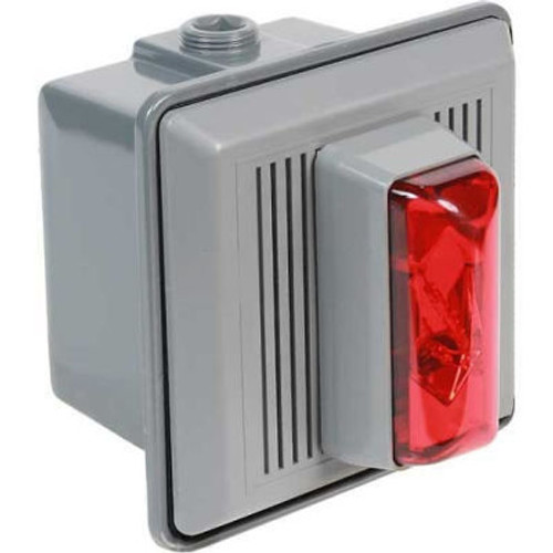 Edwards Signaling 868Strr-Aq Surface Mount Horn Strobe For Outdoor Use 24V Ac/Dc Red