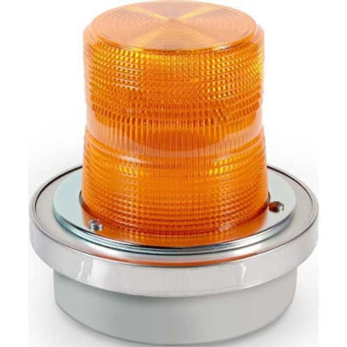 Edwards Signaling 50A-N5-40Wh Flashing Beacon Amber 120V Ac