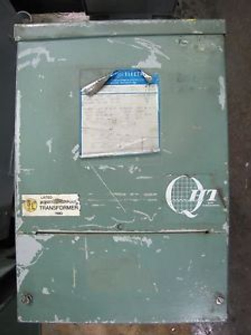 GE 9T21B1004G02 5KVA 5 KVA 1PH TRANSFORMER HI 240/480V LO VOLTAGE 120/240V VOLT