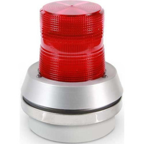 Edwards Signaling 51R-N5-40W Flashing Beacon With Horn Red 120V Ac