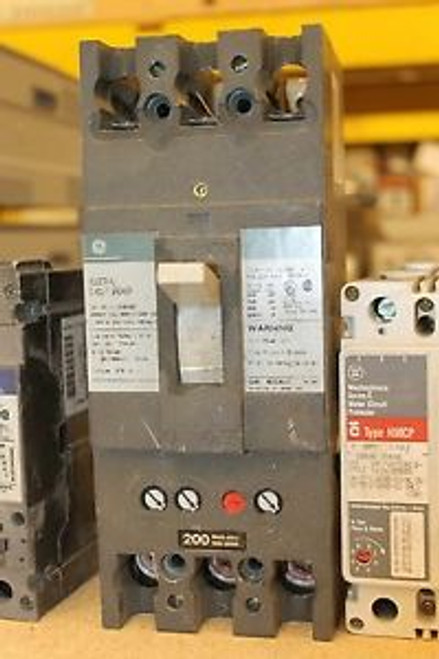 GE General Electric Circuit Breaker  J236200 200 Amp. 3 Pole