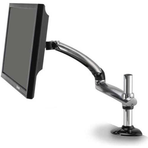 Ergotech Freedom Arm Articulating Single Monitor Arm, Silver