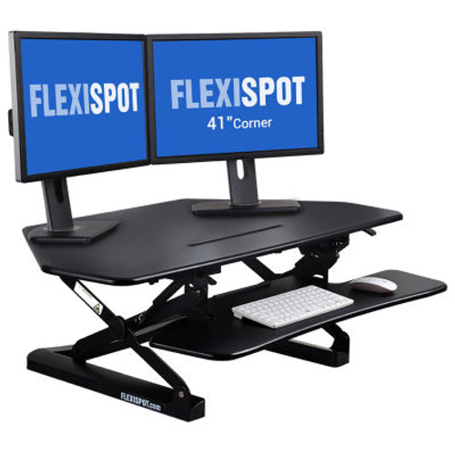 Flexispot M4B 41" Classicriser Standing Desk Converter, Black