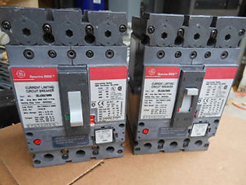GE SELA36AT0060 Spectra circuit breaker 3pole 60amp 600v  1 year warranty